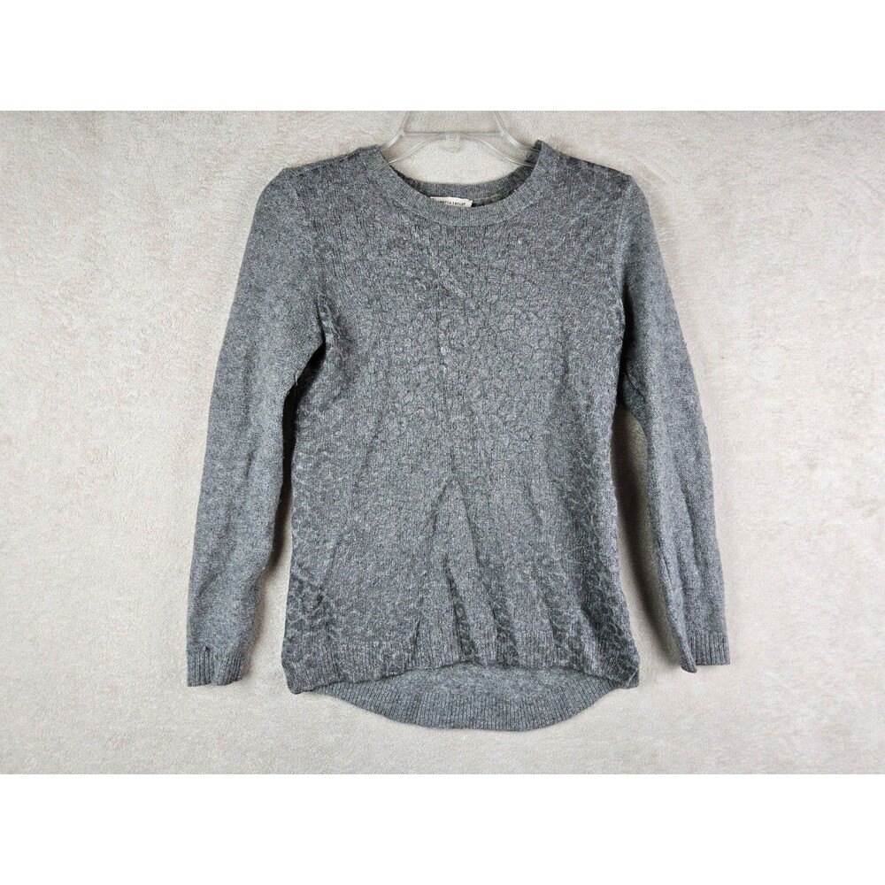 Rebecca Taylor Women's Long Sleeve Lambswool Blend Sweater Size S